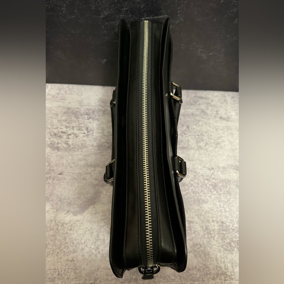 COACH BECKETT STRUCTURED BRIEFCASE WITH HERRINGBONE PRINT (F72990) - Picture 4 of 12